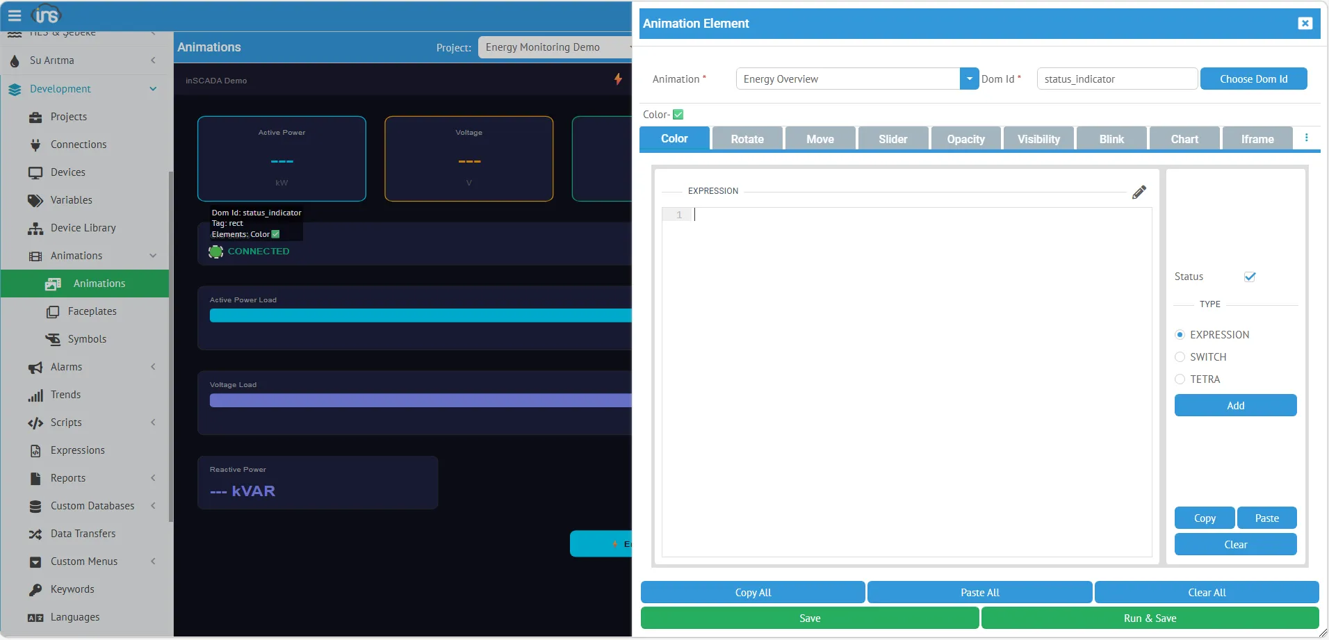Color — Expression