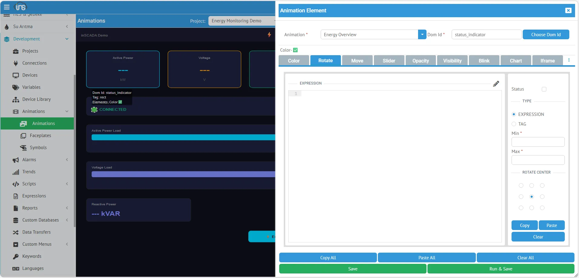 Rotate — Expression