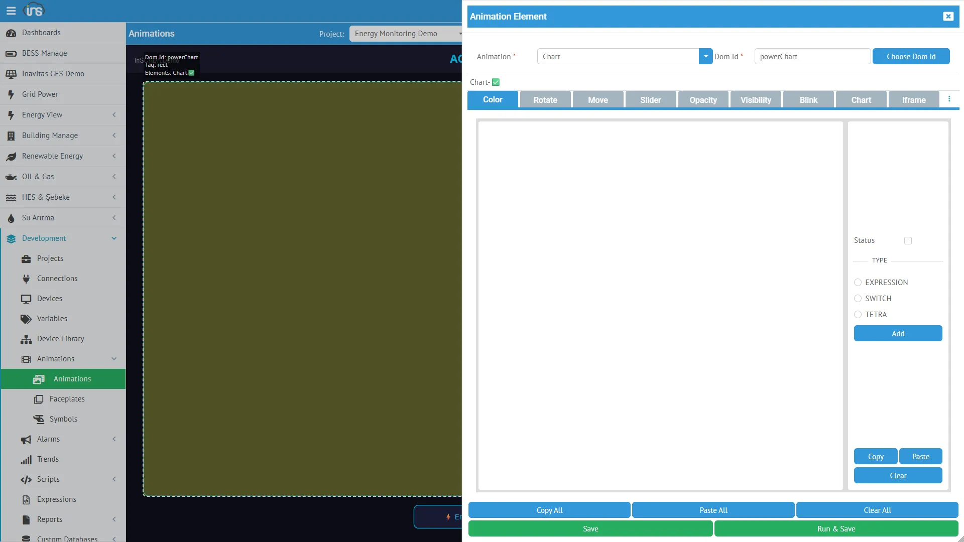 Animation Element Editor