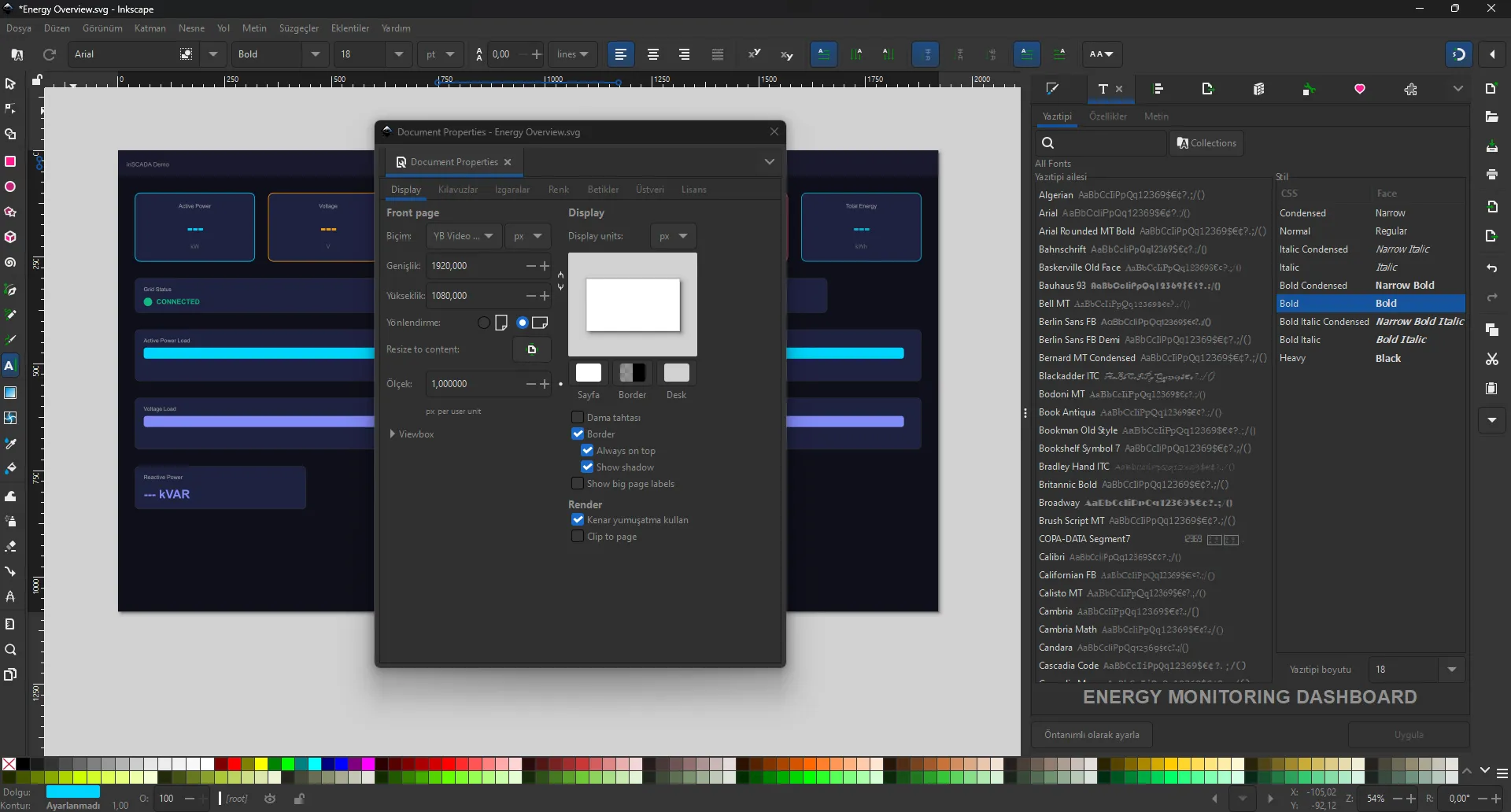 Inkscape ile SVG Tasarımı