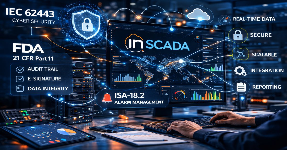 inSCADA — SCADA, HMI & IIoT Geliştirme Platformu | inSCADA