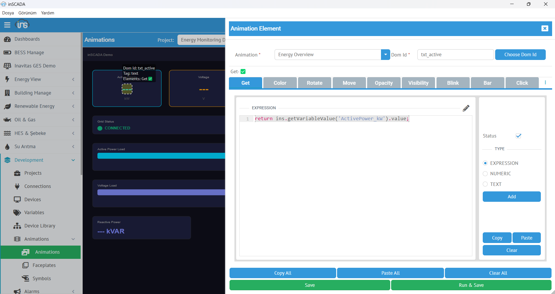 SVG Element Düzenleme